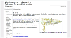 Desktop Screenshot of phd.yishaymor.org